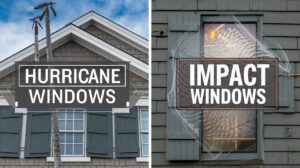 hurricane windows vs impact windows