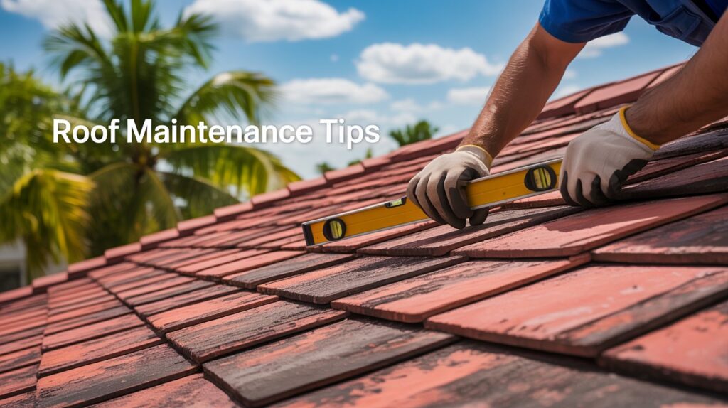 roof maintenance tips shingle tile roofs Florida